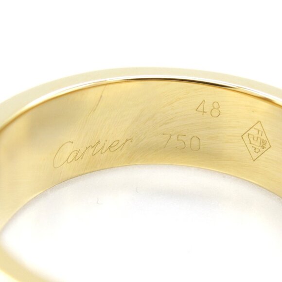 CARTIER 18k Yellow Gold Love Ring - Picture 4 of 7